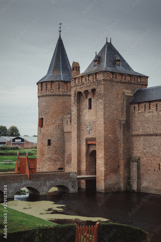 Fototapeta premium Muiderslot, Muider, The Netherlands