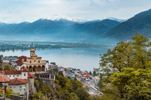 View from Locarno, Switzerland