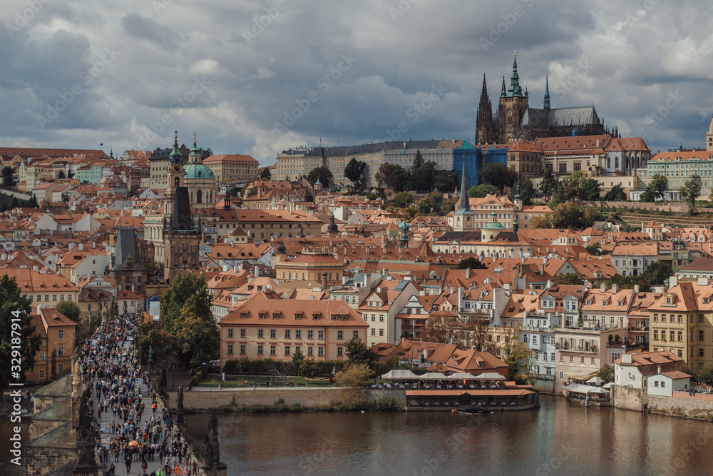 A View of Prague, Czech Republic