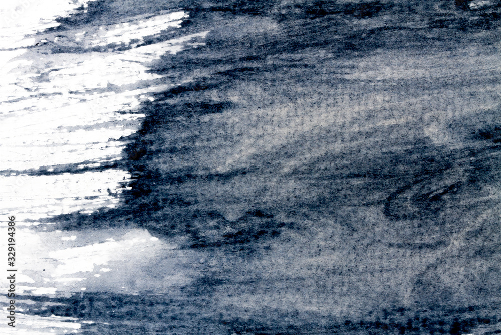 Fototapeta premium Watercolor white and light gray texture, background.