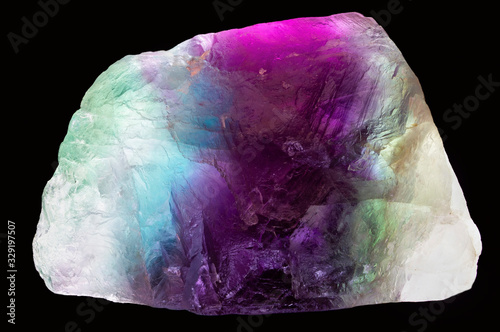 Fluorite stone is probably the most colorful mineral on the planet.