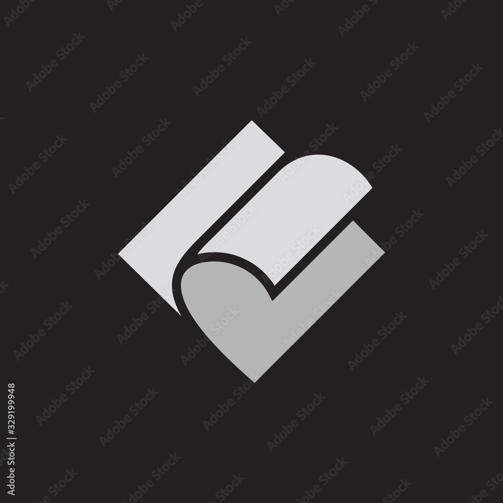 flakes paper sheet 3d motion symbol logo vector flakes paper sheet 3d motion symbol logo vector
