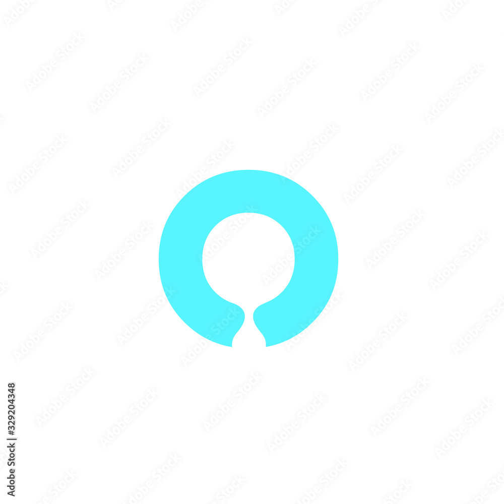 O water drop logo O water drop logo
