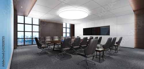 3D rendering conference room 
