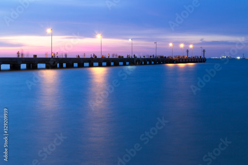 The sea in puerto Progreso Yucatan