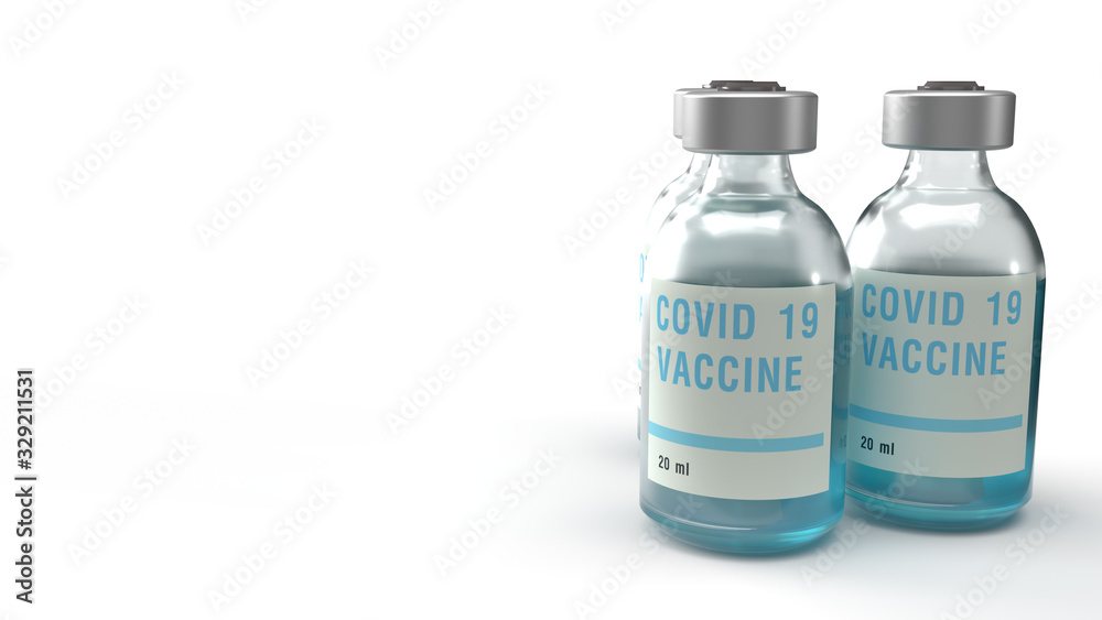 covid 19 vaccine 3d rendering for medicine content. covid 19 vaccine 3d rendering for medicine content.