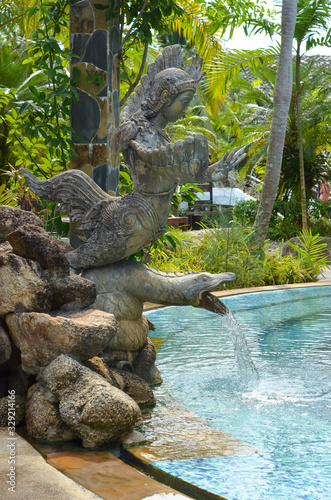 statue of a woman in Thailand