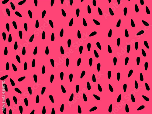 pattern of watermelon seeds