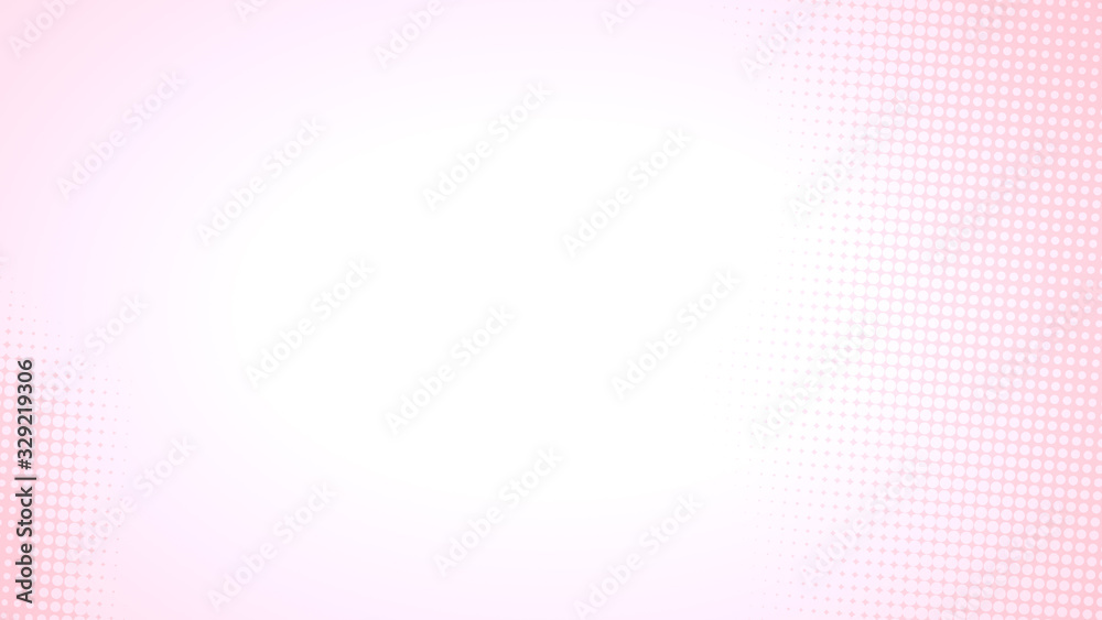 Dot pink pattern gradient texture background. Abstract illustration pop art halftone and retro style. creative design valentine concept,