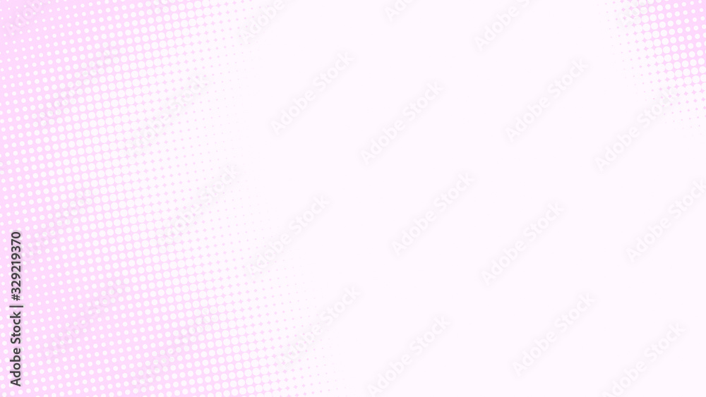Dot pink white pattern gradient texture background. Abstract pop art halftone and retro style. Dot pink white pattern gradient texture background. Abstract pop art halftone and retro style.