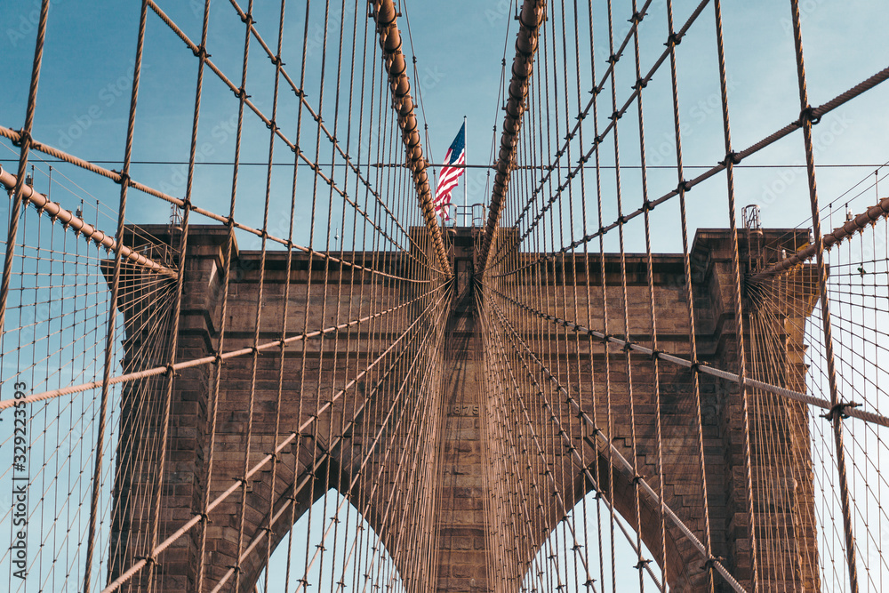 Fototapeta premium Brooklyn bridge II