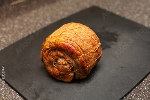 Baked pork