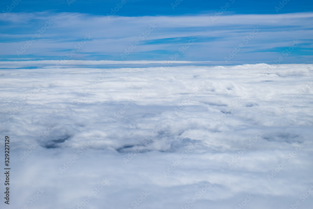 Beautiful blue sky with clouds background.Sky clouds.Sky with clouds weather nature cloud blue