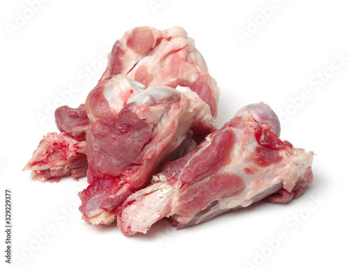 Photography Pig Bone Used For Cooking Soup Base