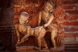 erotic carving from Nepal temple