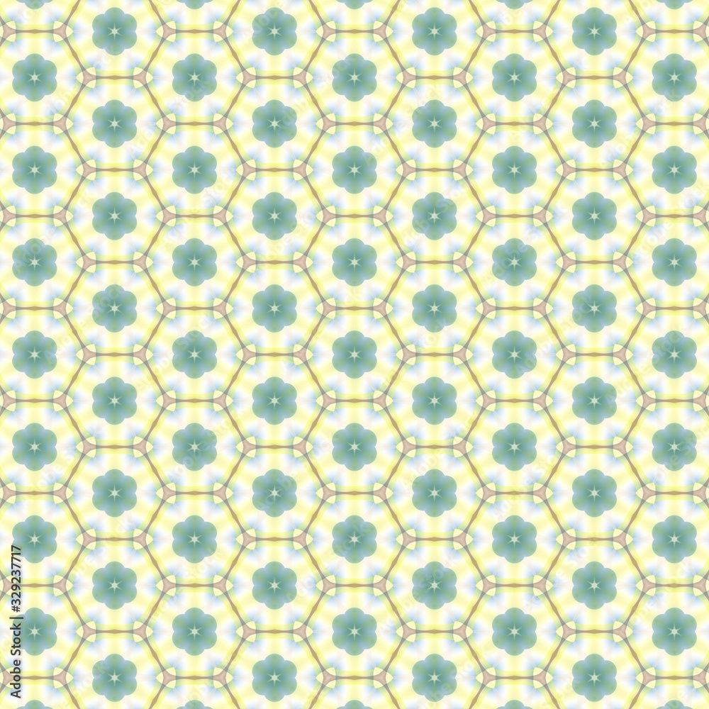 Seamless oriental pattern with geometric ornaments. Arabic seamless texture background.