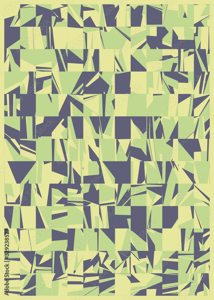 Abstract Random Color Polygones Generative Art background illustration Abstract Random Color Polygones Generative Art background illustration