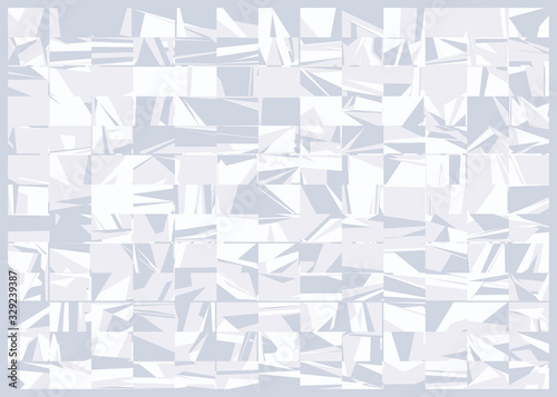 Abstract Random Color Polygones Generative Art background illustration