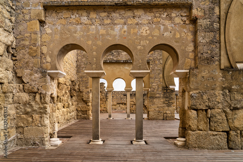 Palace of Medina Azahara near Cordoba in Andalusia, Spain