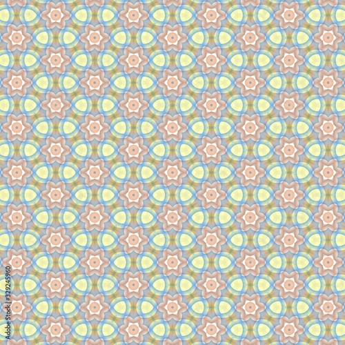 Abstract oriental seamless pattern carpet style