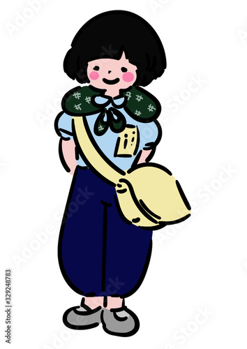 戦時中＿女の子