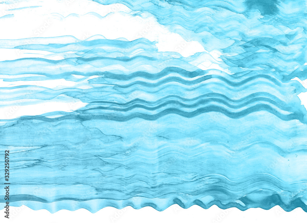 abstract background with waves and clouds