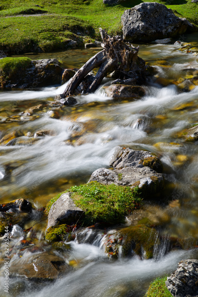 Stream in the Pyrenees.