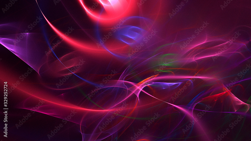 Fractal 3D rendering abstract and shiny background Fractal 3D rendering abstract and shiny background