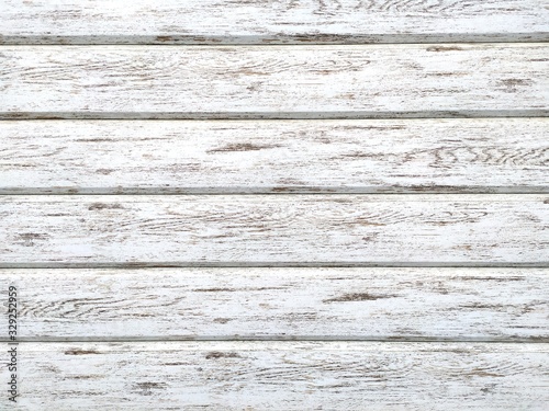 Gray wooden background with new painted boards