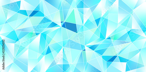 幾何学 水 氷 背景 Stock Vector Adobe Stock