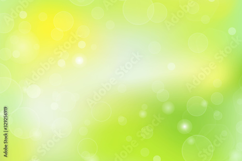 Green Nature gradient backdrop with bright sunlight beautiful.Abstract green blurred background.Light green sunny.Creative design Ecology Environment concept,For banner or poster. Vector illustration