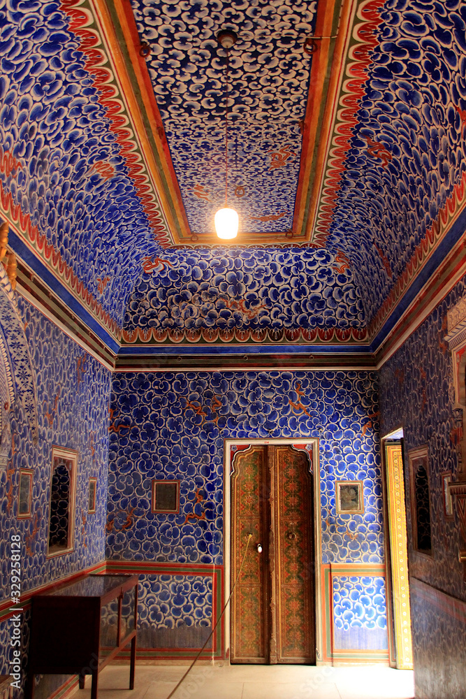 Interior of Hall at Junagarh Fort