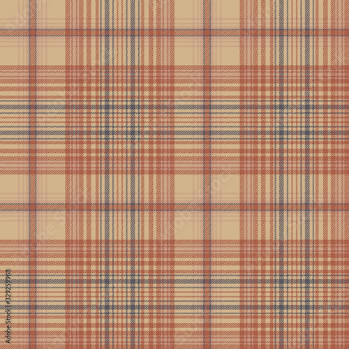 Retro check plaid seamless pattern