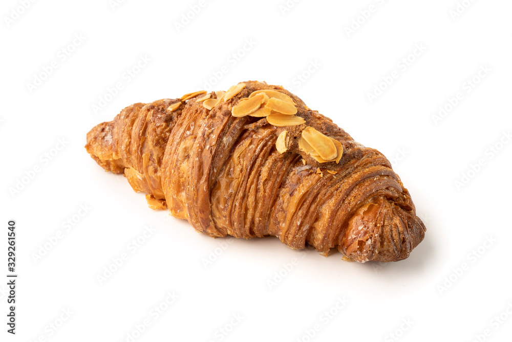 croissant isolated on white background croissant isolated on white background