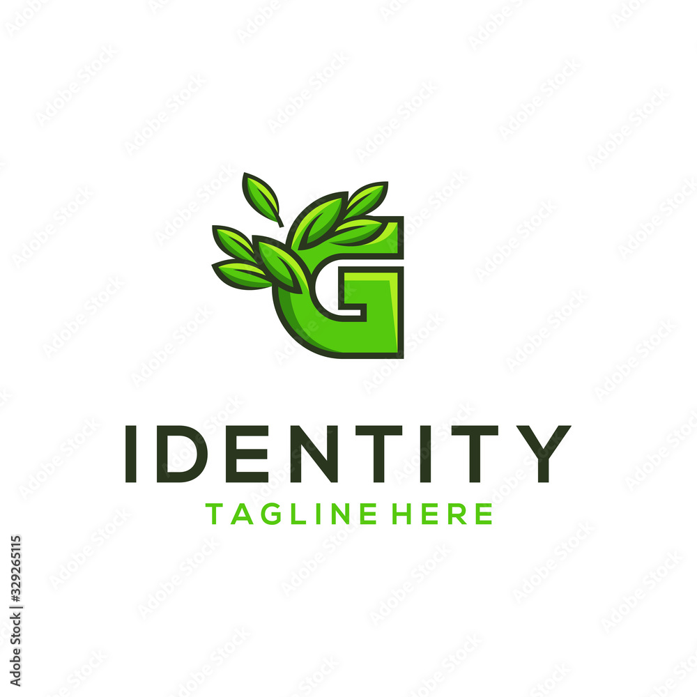 Letter G Leaf Nature Creative Abstract Illustration Icon Ecology Logo Design Template Element Vector Letter G Leaf Nature Creative Abstract Illustration Icon Ecology Logo Design Template Element Vector
