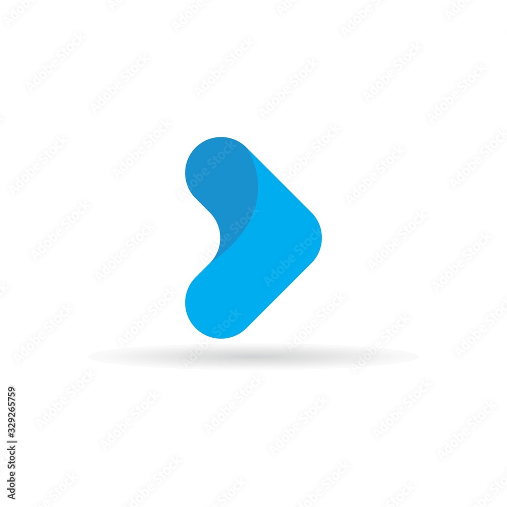 Arrow ilustration logo Arrow ilustration logo