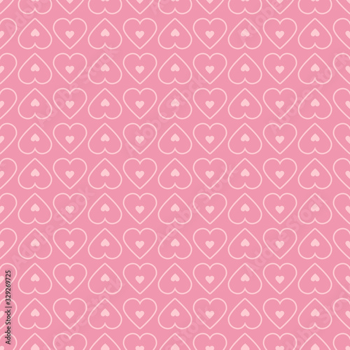 Abstract background texture. Dot and heart shape seamless pattern. Vector illustration polka style, minimalism wallpaper, flyer, cover, design. Bubble circle geometric ornament, decorative element