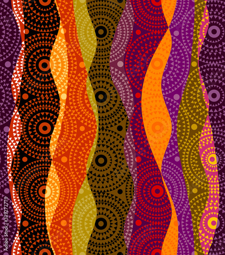 Patchwork textile pattern. Seamless quilting design background.