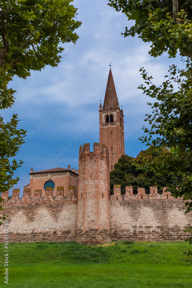 Montagnana medieval town in Italy