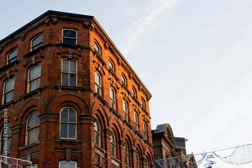 Naklejka premium old city architecture england uk europe city