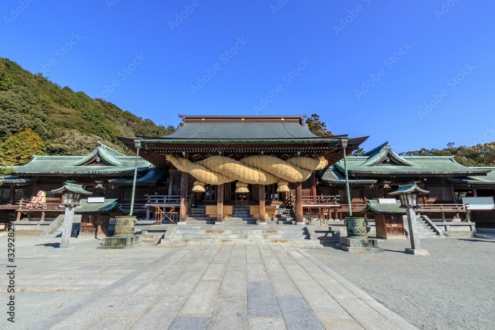 Fototapeta premium 宮地嶽神社 福岡県福津市 Miyazidake Shrine Fukuoka Fukutsu city