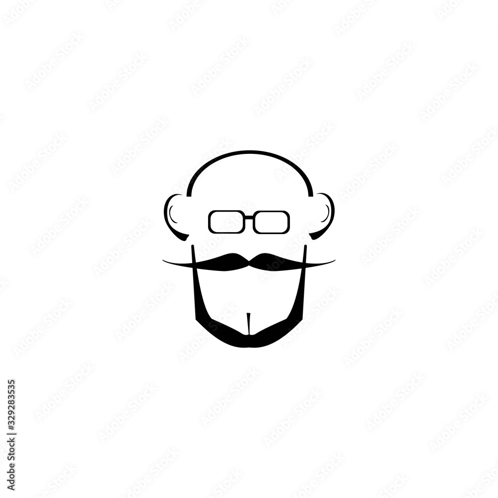 Gentleman logo vector template illustratiion Gentleman logo vector template illustratiion