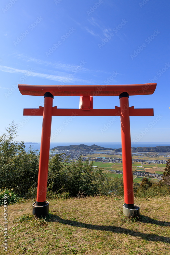 在自山 金刀比羅神社 福岡県福津市 Mt.Araji Kotohira Shrine Fukuoka Fukutsu city 在自山 金刀比羅神社 福岡県福津市 Mt.Araji Kotohira Shrine Fukuoka Fukutsu city