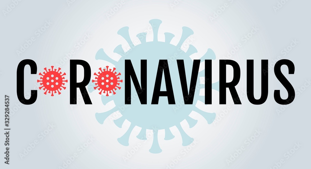 Wuhan coronavirus, related, written text for awareness people with bacteria vectors illustration in flat style, Wuhan coronavirus, related, written text for awareness people with bacteria vectors illustration in flat style,