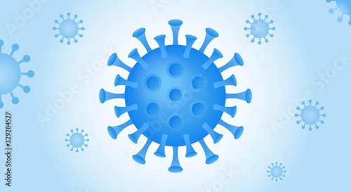 corona virus related covit 19, written text, dangerous bacteria and wearing face mask vectors illustration,