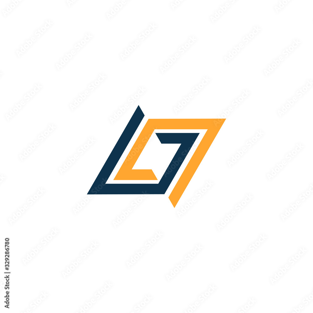 Letter LL Square Abstract Creative Modern Icon Monogram Logo Design Template Element Vector Letter LL Square Abstract Creative Modern Icon Monogram Logo Design Template Element Vector