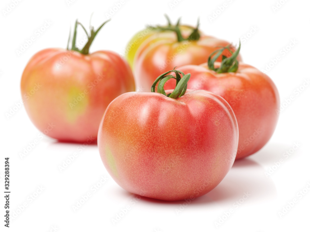 fresh tomato isolated on white background fresh tomato isolated on white background