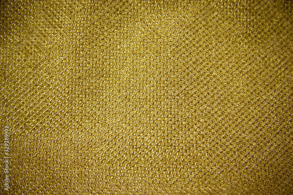 Texture golden mesh structural background Texture golden mesh structural background