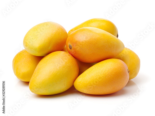 Mango on a white background