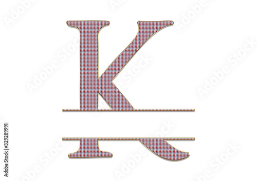 Obraz na płótnie Monogram, Buchstabe